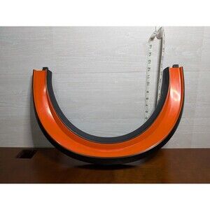 Hot Wheels id Smart Track CURVE C1 Replacement Piece Orange Connects to Portal